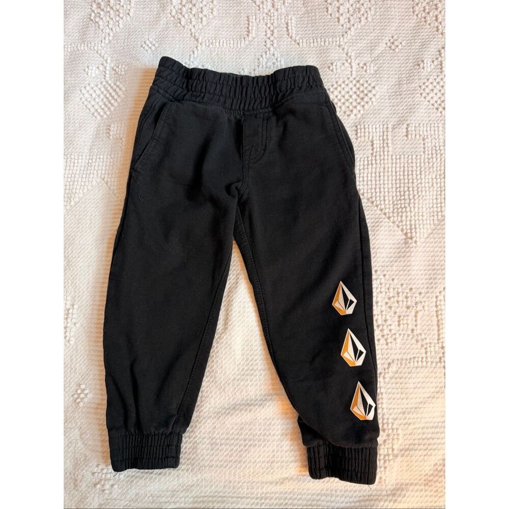 Volcom Boys Size 4‎ Black Fleece Jogger